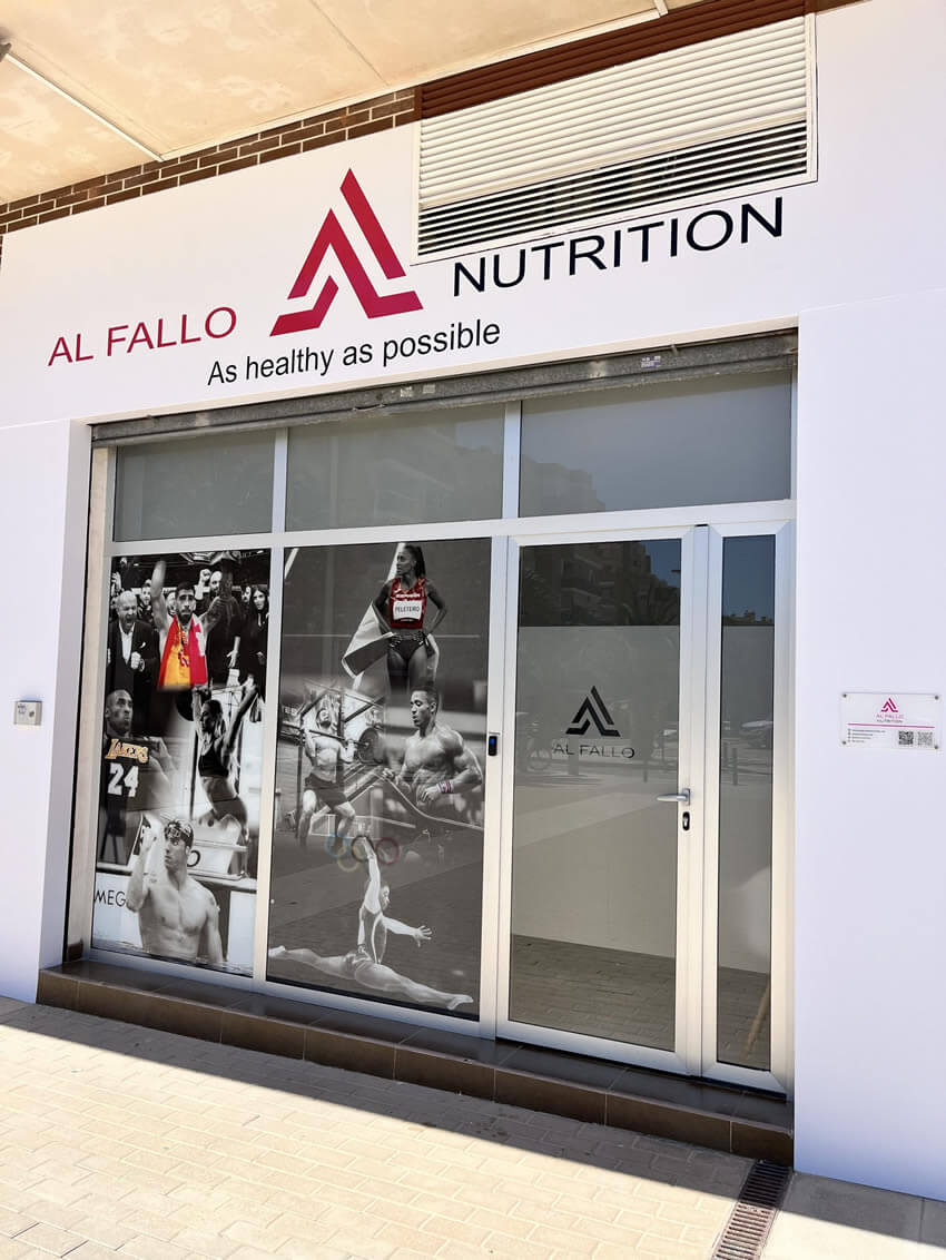 Consulta y tienda de Al Fallo Nutrition en Elche