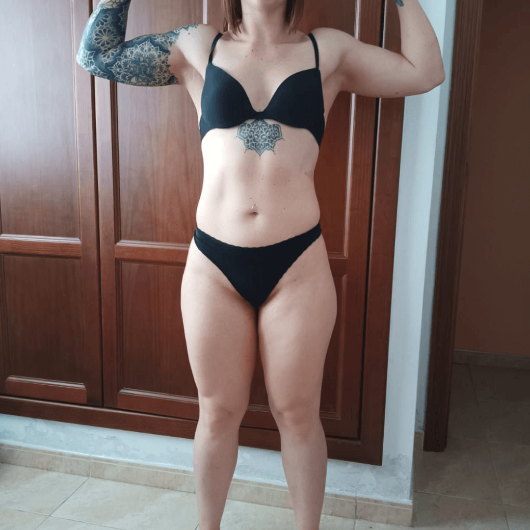 Después de la transformación con Al Fallo Nutrition — caso 2